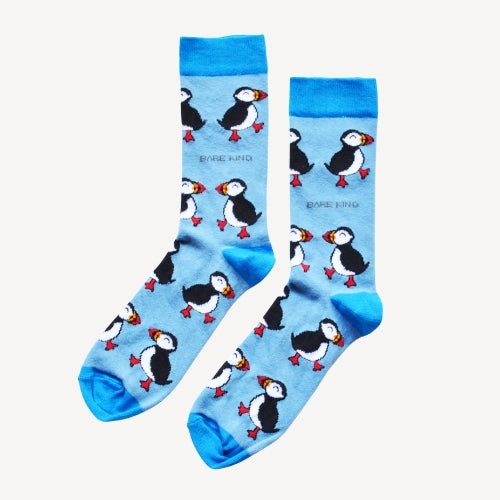 Puffin bamboo socks