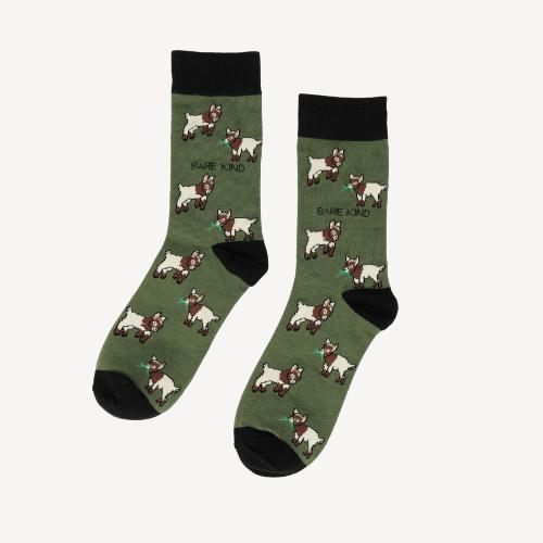 blue Christmas polar bear bamboo socks