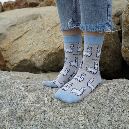 Save the Alpaca Bamboo Socks