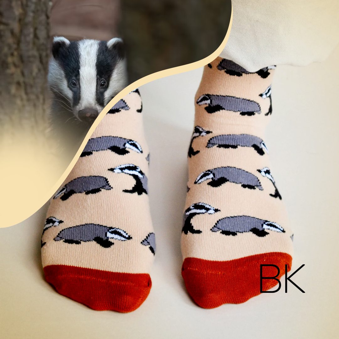 Save the Badgers Bamboo Socks