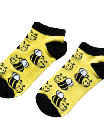 Bumblebee Bamboo Trainer Socks