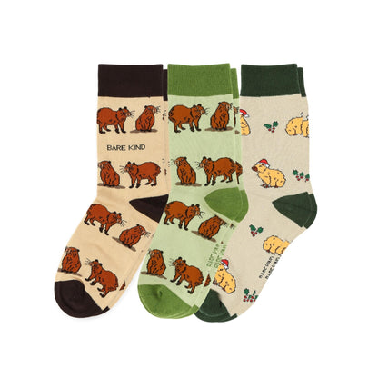 Christmas Capybara Bundle of 3