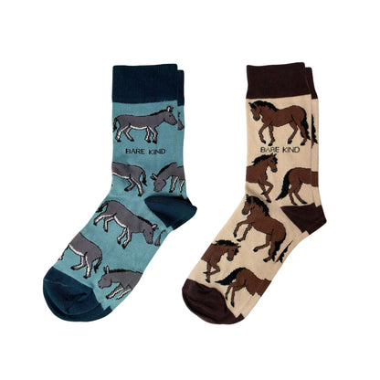 Equine Bamboo Socks Bundle of 2