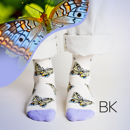 Save the Butterflies Bamboo Socks