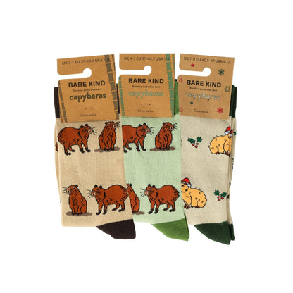 Christmas Capybara Bundle of 3
