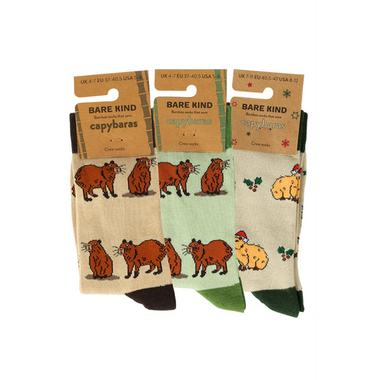 Christmas Capybara Bundle of 3