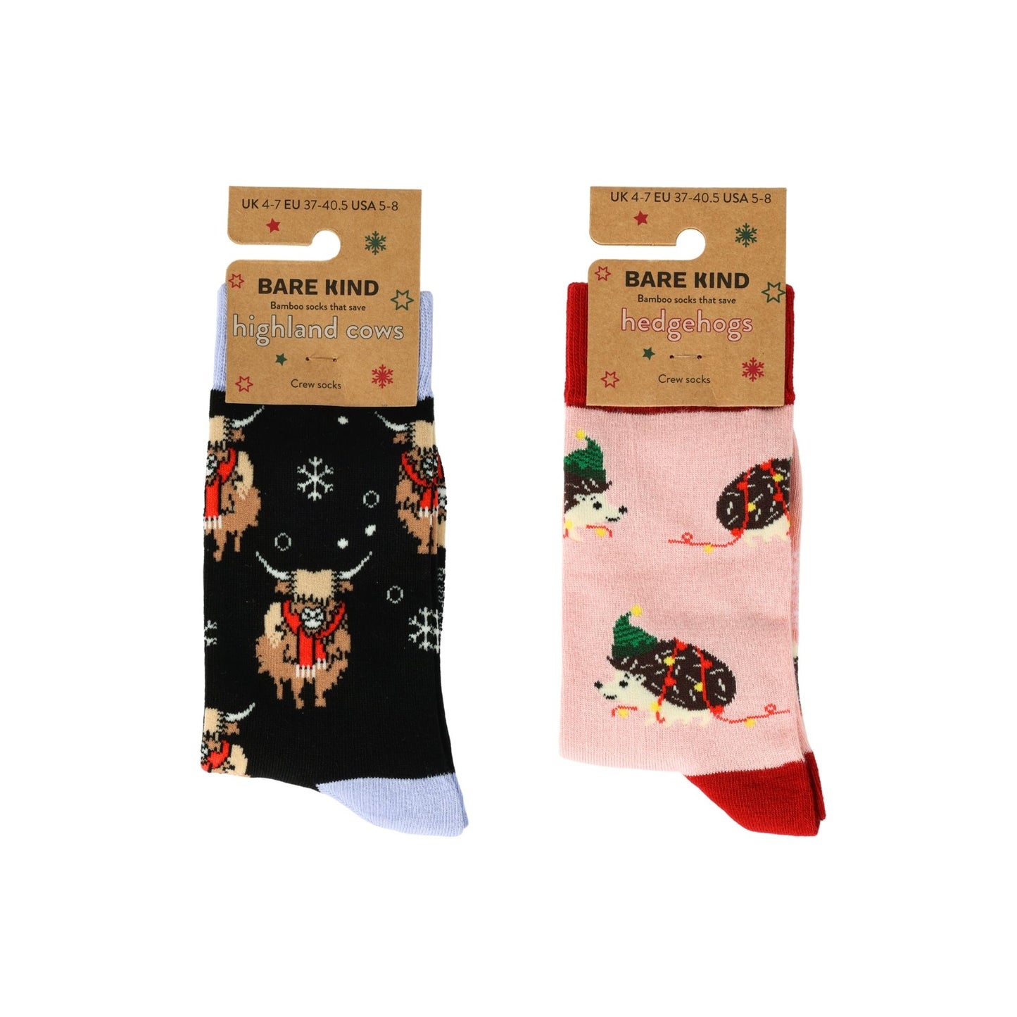 Christmas Farm Animals Bundle of 2