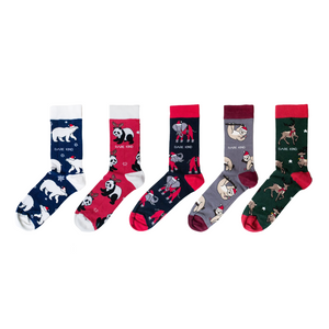 Limited Edition Christmas Sock Set of 5