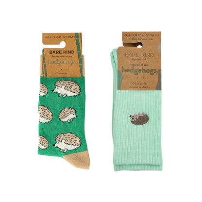 Green Hedgehogs Bundle of 2