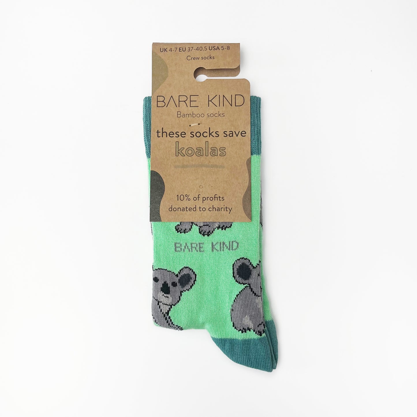 Save the Koalas Bamboo Socks