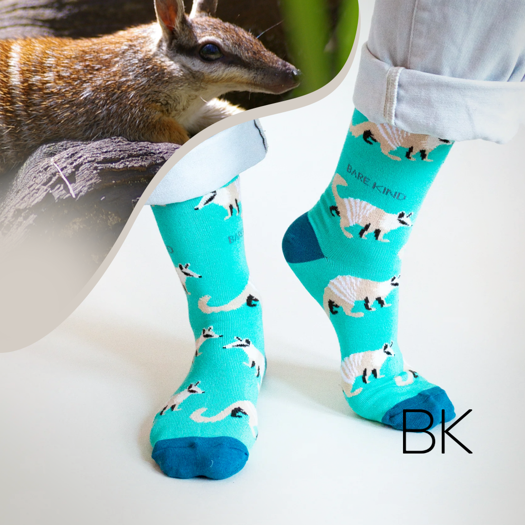 Save the Numbats Bamboo Socks