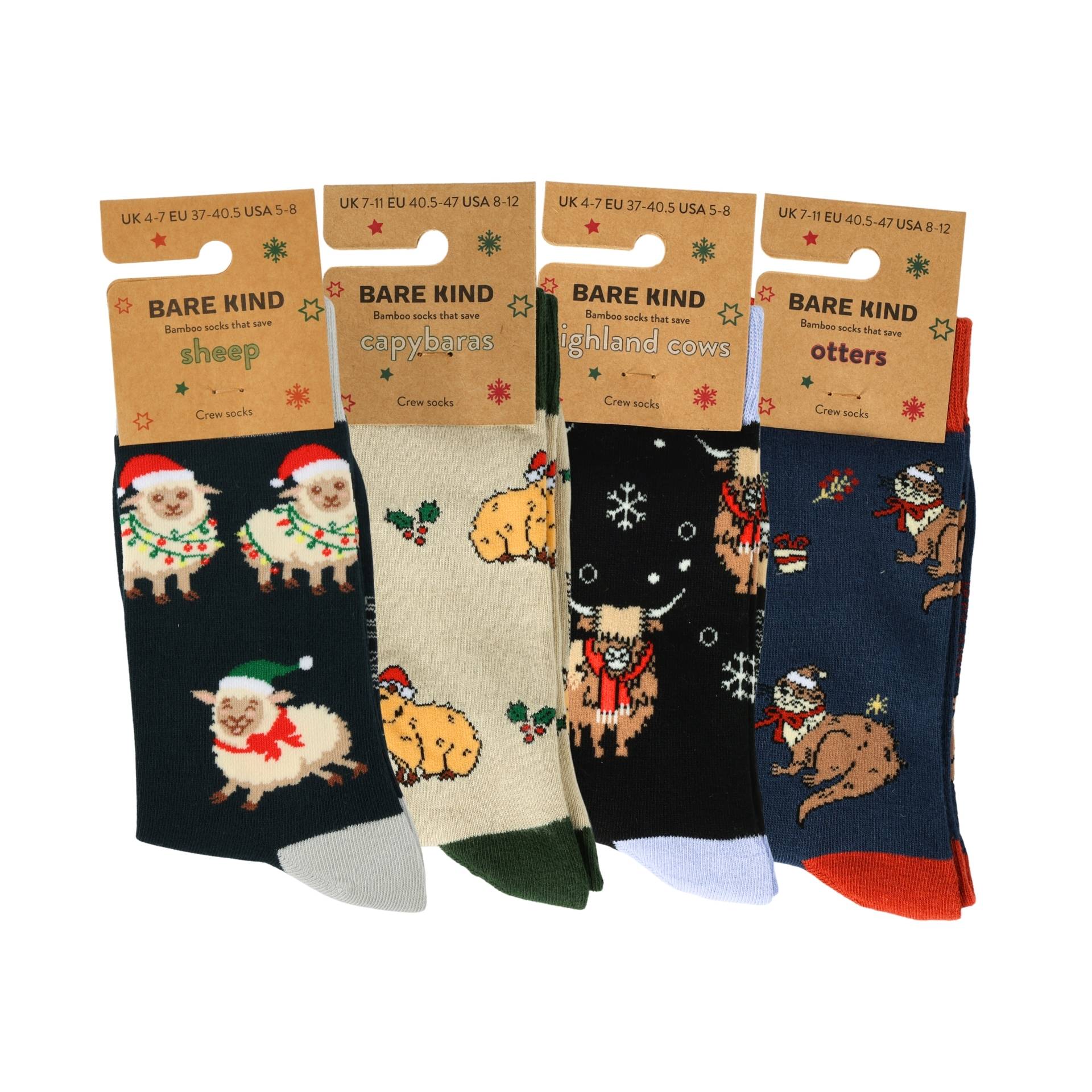 Oh So Fluffy Christmas Bundle of 4
