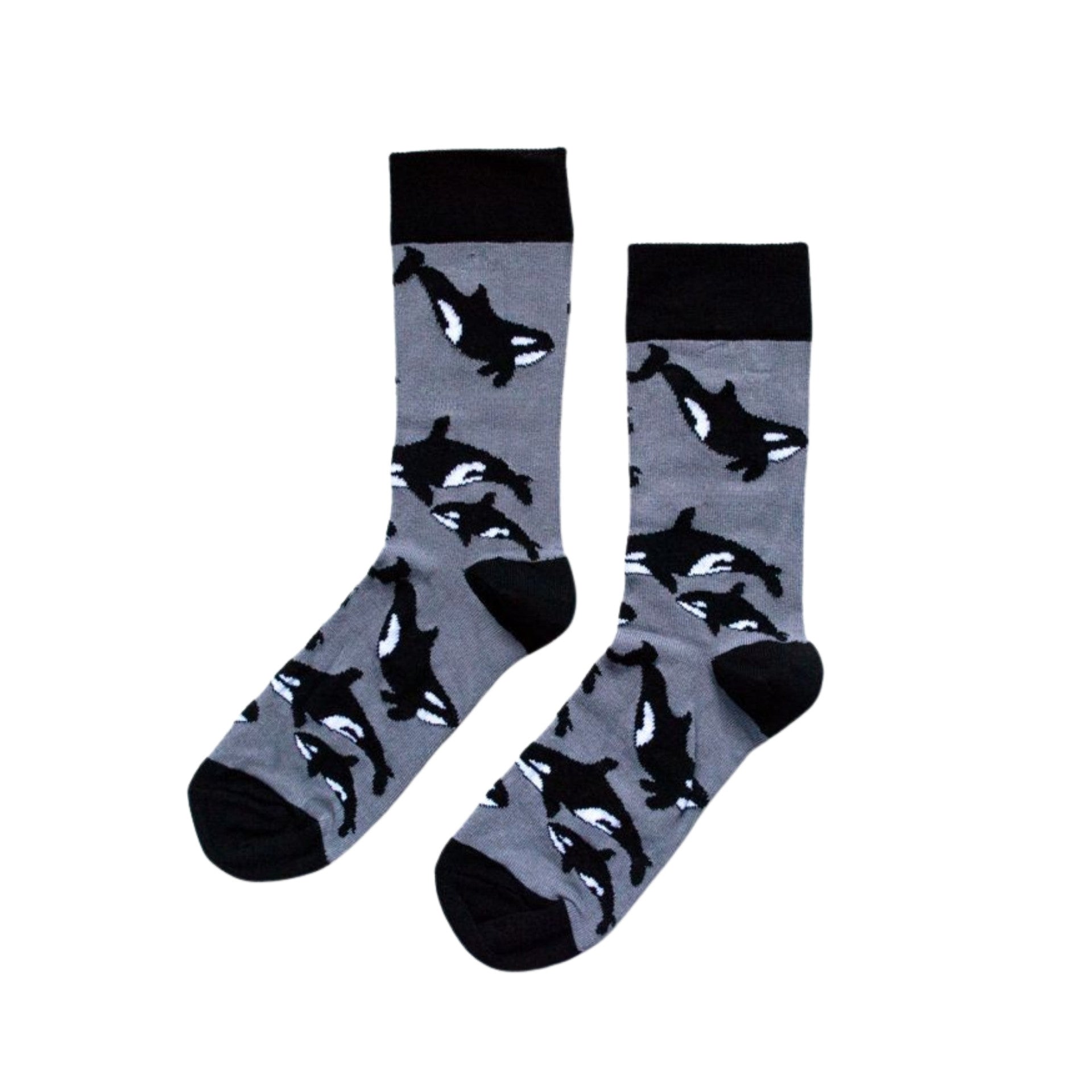 Save the Orcas Bamboo Socks - Saving Animals with Every Pair