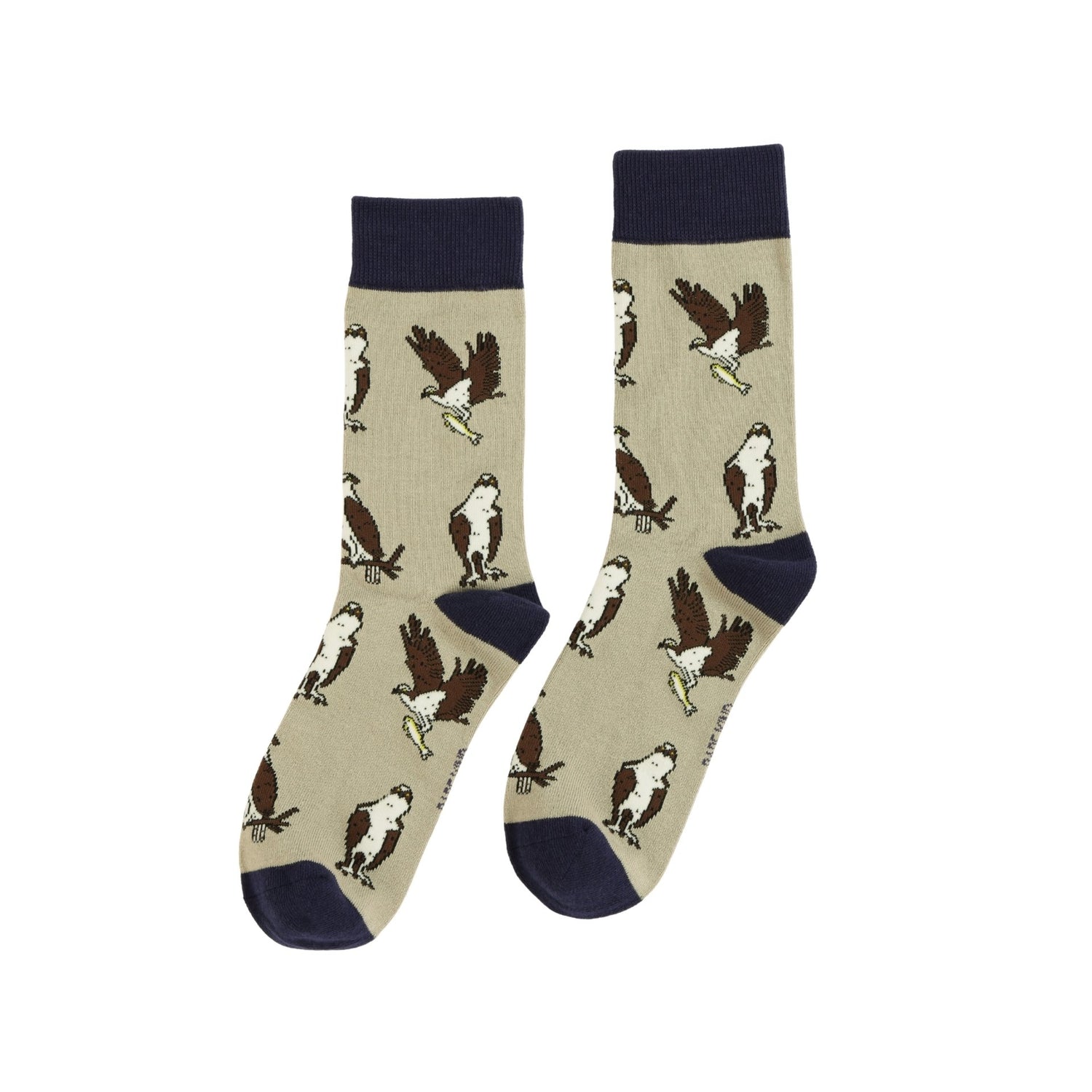 Pair of Osprey bamboo socks on a white background