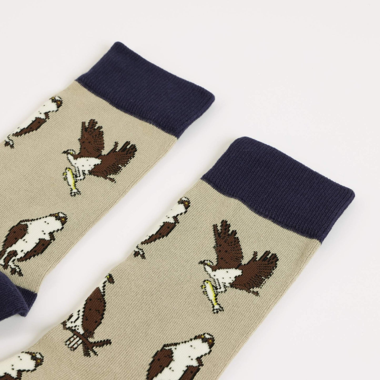 Pair Osprey bamboo socks on a light background