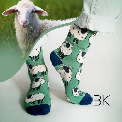 Save the Sheep Bamboo Socks