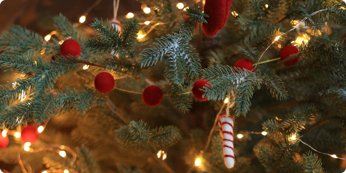 Christmas tree with led lightening