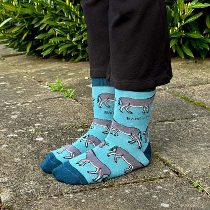 Save the Donkeys Bamboo Socks