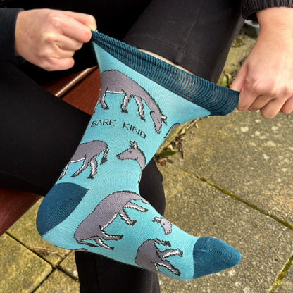 Save the Donkeys Bamboo Socks