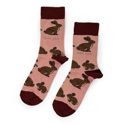 Save the Hares Bamboo Socks