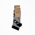 orca trainer socks in 100% recyclable zero plastic packaging