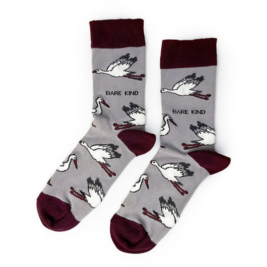 Save the Storks Bamboo Socks