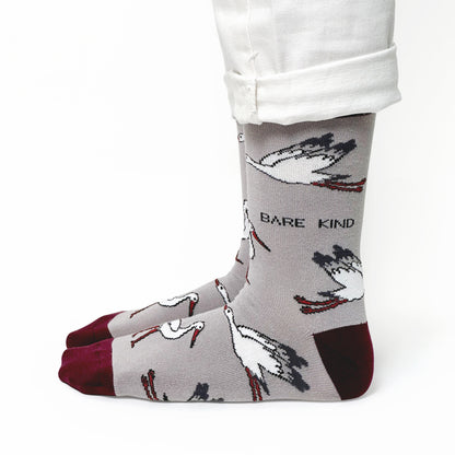 Save the Storks Bamboo Socks